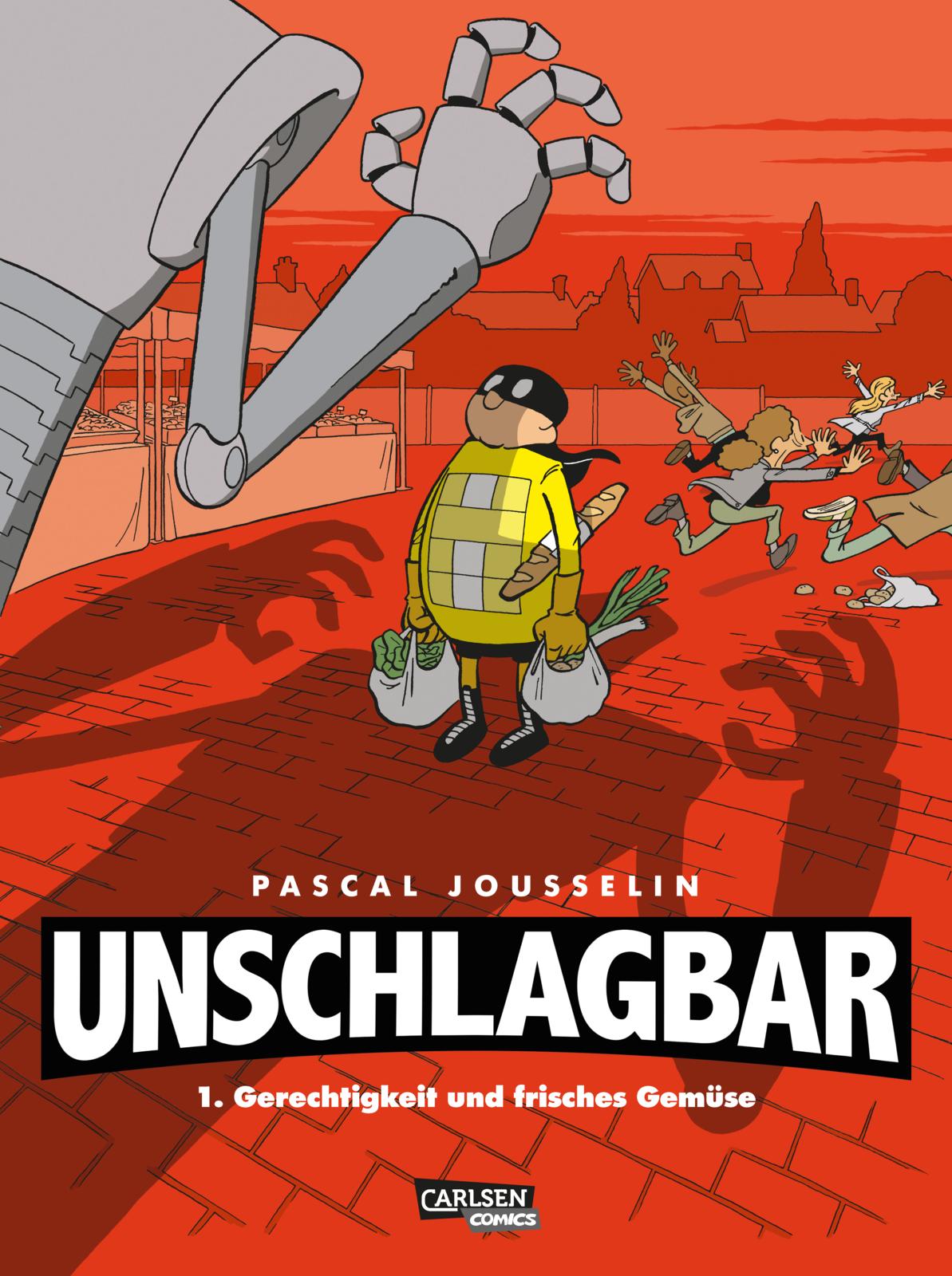 Book cover: Unschlagbar 1 – Gerechtigkeit und frisches Gemüse